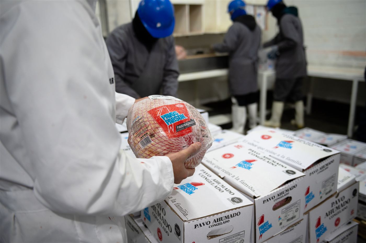 Empaque de productos Pavos Parson